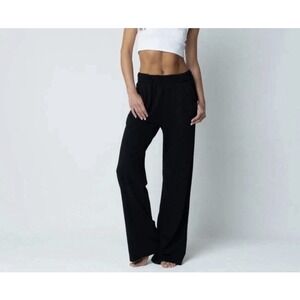 Talentless Women's French Terry Lounge Pants 100% Cotton Womans LG Pockets